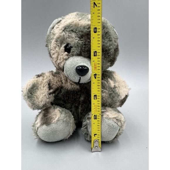 1989 Bear Forces Of America Camo Teddy Bear Small 6” Stuffed Animal Vintage - Picture 5 of 7